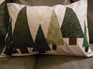 Tree pillow rectangle