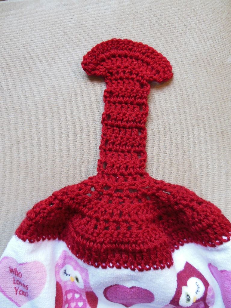 Crocheted Hanging Hand Towels My World, Made More Beautiful