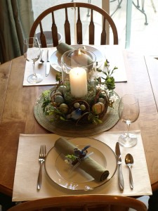 Easter table setting - 2