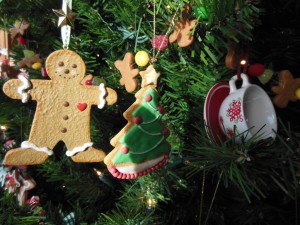 Swanson Christmas Kitchen Tree Closeup