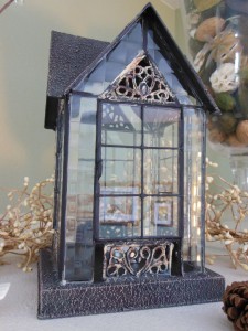 Winter Mantel 2014 - lantern
