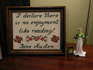 Jane Austen Cross Stitch